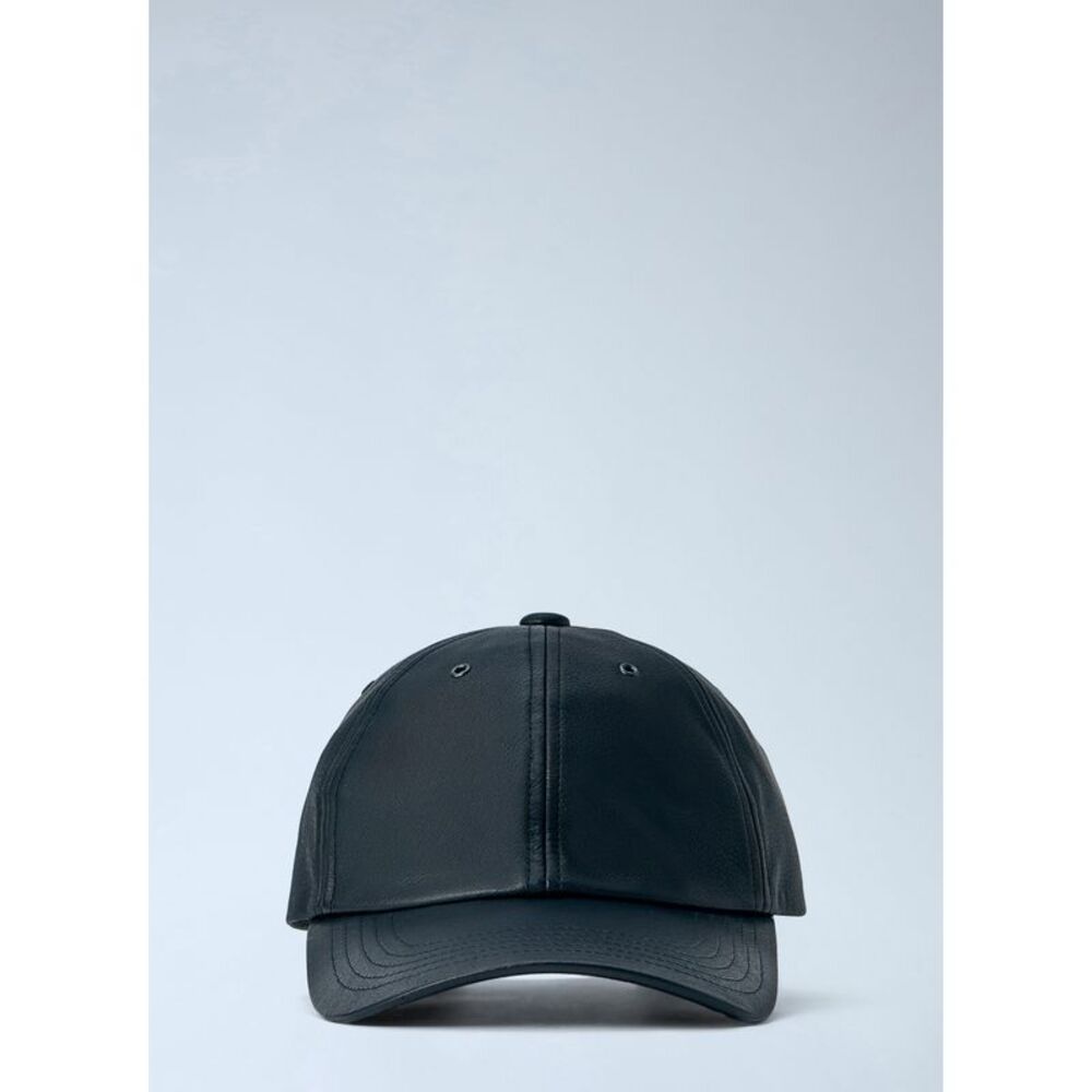 Yohji Yamamoto Men Leather Baseball Cap